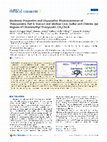 Research paper thumbnail of Electronic Properties and Dissociative Photoionization of Thiocyanates. Part II. Valence and Shallow-Core (Sulfur and Chlorine 2p) Regions of Chloromethyl Thiocyanate, CH2ClSCN