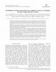 Research paper thumbnail of Morphological Variation among Betula nana (diploid), B. pubescens (tetraploid) and their Triploid Hybrids in Iceland