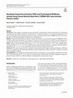 Research paper thumbnail of Racialized Sexual Discrimination (RSD) and Psychological Wellbeing among Young Sexual Minority Black Men (YSMBM) Who Seek Intimate Partners Online