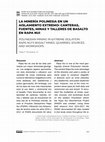 Research paper thumbnail of Simpson 2024 La Mineria Polinesia en un Aislamiento Extremo: Canteras, Fuentes, Minas, y Talleres de Basalto en Rapa Nui