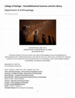 Research paper thumbnail of College of DuPage: Anthropology 1000 - Introduction to Anthropology Syllabus