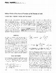 Research paper thumbnail of Indium‐Mediated Reactions of Enamines in the Presence of Acid