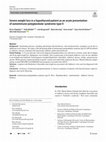 Research paper thumbnail of Severe weight loss in a hypothyroid patient as an acute presentation of autoimmune polyglandular syndrome type II