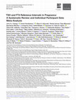 Research paper thumbnail of TSH and FT4 Reference Intervals in Pregnancy: A Systematic Review and Individual Participant Data Meta-Analysis