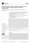 Research paper thumbnail of Potential Saving of Antibiotics for Respiratory Infections in Several European Countries: Insights from Market Research Data