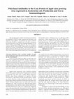 Research paper thumbnail of Polyclonal antibodies to the coat protein of Apple stem grooving virus expressed in Escherichia coli: production and use in immunodiagnosis