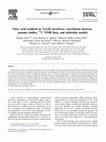 Research paper thumbnail of Fatty acid synthesis in Xylella fastidiosa: correlations between genome studies, 13C NMR data, and molecular models