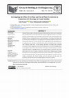 Research paper thumbnail of Investigating the Effect of In-Plane and Out of Plane Eccentricity in  Connection of X-Bracings on Frame Stability