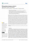 Research paper thumbnail of SUSTAINABILITY EVALUATION OF HYBRID AGRICULTURE-TRACTOR POWERTRAINS