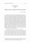 Research paper thumbnail of Rijeka Noar u Strabonovoj Geografiji