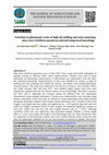 Research paper thumbnail of Variation in phenotypic traits of high oil yielding and early maturing shea trees (Vitellaria paradoxa) selected using local knowledge