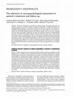 Research paper thumbnail of Rasmussen's encephalitis: the relevance of neuropsychological assessment in patient's treatment and follow up