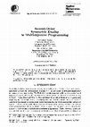 Research paper thumbnail of Second-order symmetric duality in multiobjective programming