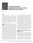 Research paper thumbnail of Teaching by Example