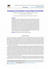 Research paper thumbnail of Development of Scoring Rubrics to Assess Physics Practical Skills