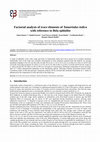 Research paper thumbnail of Factorial analysis of trace elements of Tamarindus indica with reference to Bela ophiolite