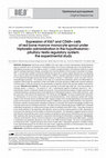 Research paper thumbnail of Expression of Ki67 and CD68+ cells of red bone marrow monocyte sprout under triptorelin administration in the hypothalamic-pituitary-testis regulatory system: the experimental study