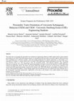 Research paper thumbnail of Personality Traits Orientation of University Kebangsaan Malaysia (UKM) and UKM - University Duisburg-Essen (UDE) Engineering Students