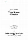 Research paper thumbnail of Guidelines for vapor release mitigation