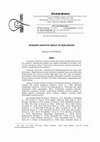 Research paper thumbnail of Horasân Tasavvuf Ekolü ve Özellikleri