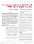 Research paper thumbnail of Bed occupancy, turnover intervals and MRSA rates in English hospitals