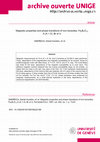 Research paper thumbnail of Magnetic properties and phase transitions of iron boracites, Fe3B7O13X (X = Cl, Br or I)