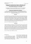 Research paper thumbnail of SISTEM AKUAPONIK DENGAN JENIS TUMBUHAN YANG BERBEDA TERHADAP PERTUMBUHAN BENIH IKAN TENGADAK (Barbonymus scwanenfeldii