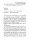 Research paper thumbnail of The Inter Business Index Developing a Tool for Measurement and Comparability of Holistic Sustainability in Businesses