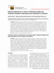 Research paper thumbnail of Ethanol production by co-culture of Zymomonas mobilis and Pachysolen tannophilus using banana peels hydrolysate as substrate