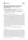 Research paper thumbnail of Mesothelioma Mortality Rates in Greece for the Period 2005–2015 Is Increased Compared to Previous Decades