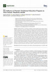 Research paper thumbnail of The Influence of Parents’ Nutritional Education Program on Their Infants’ Metabolic Health