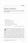 Research paper thumbnail of "Prayer or Protest? The Radical Promise of Voluntary Poverty in the Anti-Nuclear Fast For Life, 1983," Journal for the Study of Radicalism 9, no. 1 (2015): 95-124.