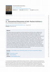 Research paper thumbnail of ‘International dimensions of anti-nuclear activism’ (with Christian Peterson and William Knoblauch), in Charles Howlett, Christian Peterson, Deborah Buffton and David Hostetter (eds), Oxford Handbook of Peace History (Oxford University Press, 2022), 650-686.