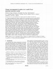 Research paper thumbnail of Charge rearrangement by sprites over a north Texas mesoscale convective system