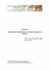 Research paper thumbnail of Evaluación de Competencias, una Nueva Competencia Docente