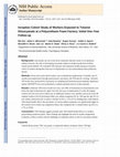 Research paper thumbnail of Inception cohort study of workers exposed to toluene diisocyanate at a polyurethane foam factory: Initial one‐year follow‐up