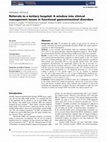 Research paper thumbnail of Referrals to a tertiary hospital: A window into clinical management issues in functional gastrointestinal disorders