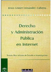 Research paper thumbnail of Derecho y Administracion Publica en Internet