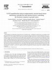 Research paper thumbnail of Cr(VI) quantification using an amperometric enzyme-based sensor: Interference and physical and chemical factors controlling the biosensor response in ground waters