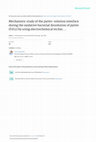 Research paper thumbnail of Mechanistic study of the pyrite–solution interface during the oxidative bacterial dissolution of pyrite (FeS2) by using electrochemical techniques