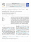 Research paper thumbnail of Impact of service quality on customer satisfaction in Malaysia airlines: A PLS-SEM approach