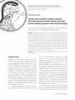 Research paper thumbnail of Tensile bond strength of adhesive mortars with hydroxypropyl methyl cellulose and vinyl acetate-ethylene polymers after thermal storage