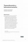 Research paper thumbnail of Transculturación y latinoamericanismo