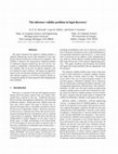 Research paper thumbnail of The inference validity problem in legal discovery