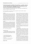 Research paper thumbnail of Gastroenteropatía perdedora de proteínas y posible relación con una infección por citomegalovirus. Presentación de un caso de enfermedad de Ménétrier infantil Protein losing gastroenteropathy and possible relationship to cytomegalovirus infection. Ménétrier disease in a child