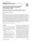 Research paper thumbnail of Zinc alleviates maneb-induced kidney injury in adult mice through modulation of oxidative stress, genotoxicity, and histopathological changes