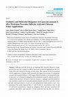 Research paper thumbnail of Oxidative and Molecular Responses in Capsicum annuum L. after Hydrogen Peroxide, Salicylic Acid and Chitosan Foliar Applications