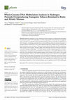 Research paper thumbnail of Whole-Genome DNA Methylation Analysis in Hydrogen Peroxide Overproducing Transgenic Tobacco Resistant to Biotic and Abiotic Stresses