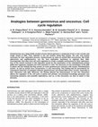 Research paper thumbnail of Analogies between geminivirus and oncovirus: Cell cycle regulation