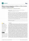 Research paper thumbnail of Deficits of Sensory Integration and Balance as Well as Scoliotic Changes in Young Schoolgirls